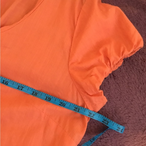 Calvin Kline Jeans Peach Short Sleeve Top- Size-XL - Picture 9 of 16